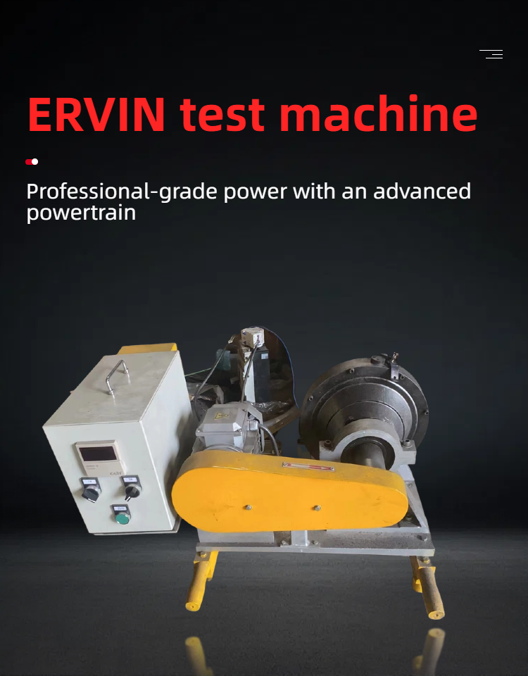 ERVIN test machine