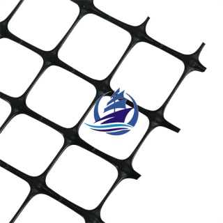 Allée de géogrilles biaxiales en polypropylène
