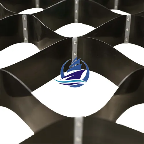 道路建設における HDPE
 ジオセル