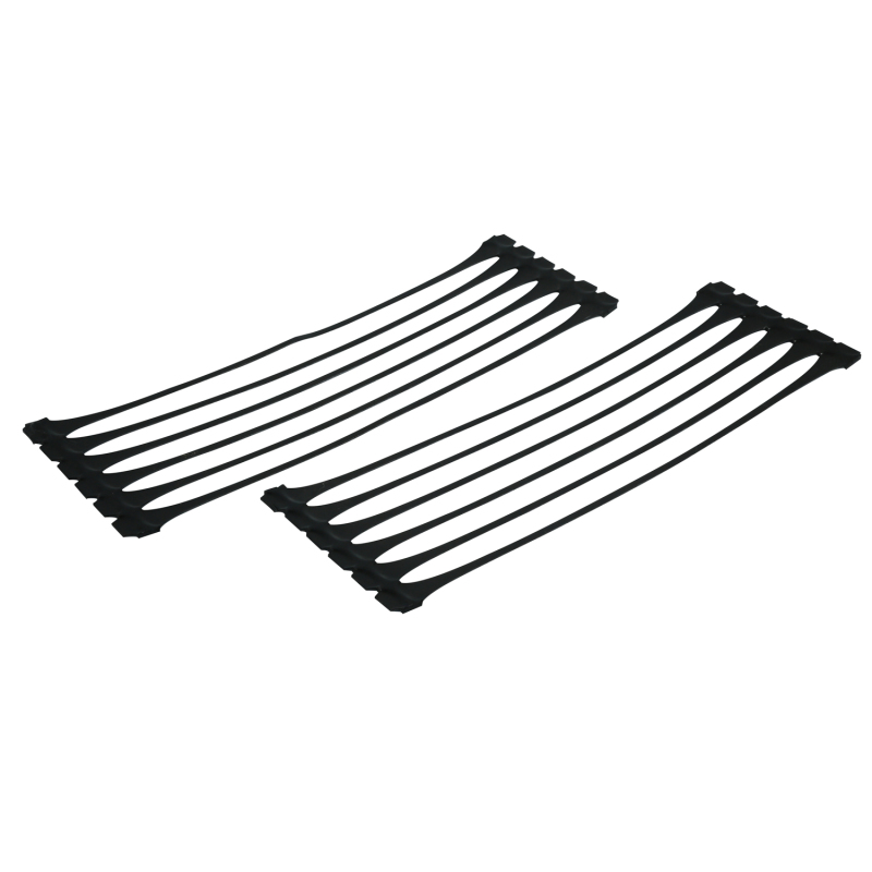 Allée de géogrilles uniaxiales HDPE