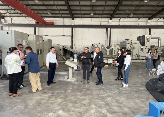 Indonesia PAP company visit Yingfan Geoliner