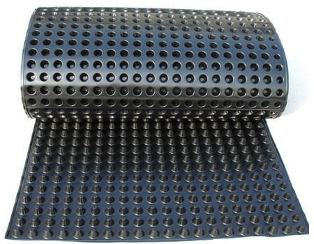 Pannello drenante concavo convesso