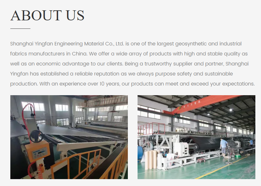 geomembrane and geotextile suppliers