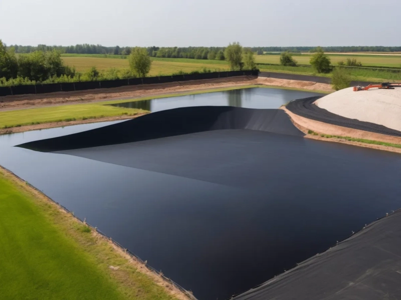 application of geomembrane