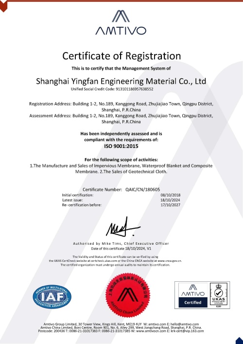 Certificazione ISO 9001