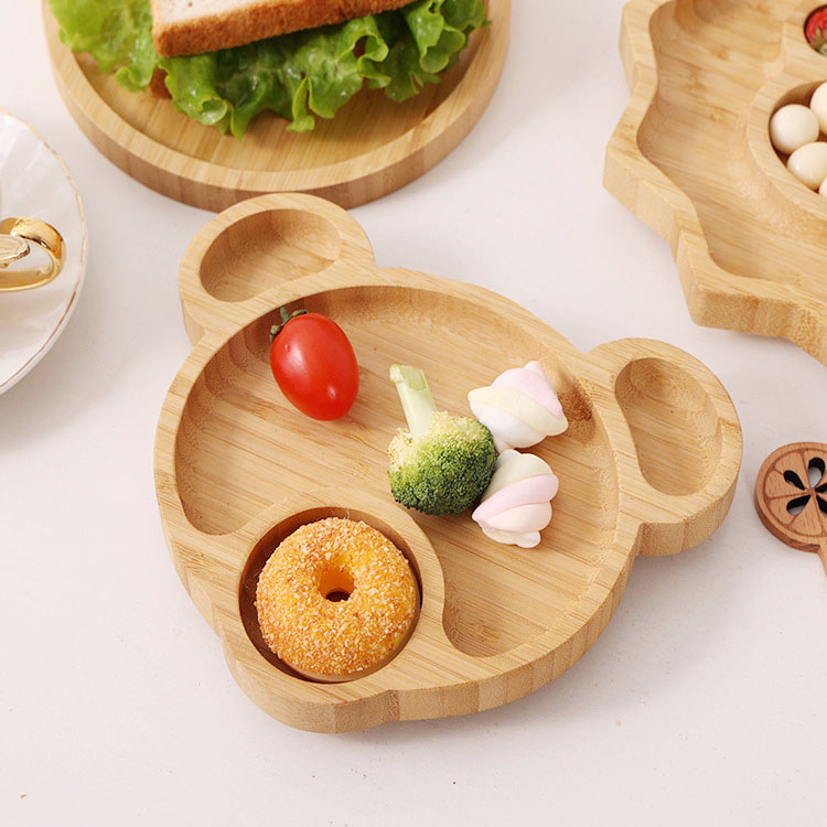 baby bamboo plate set