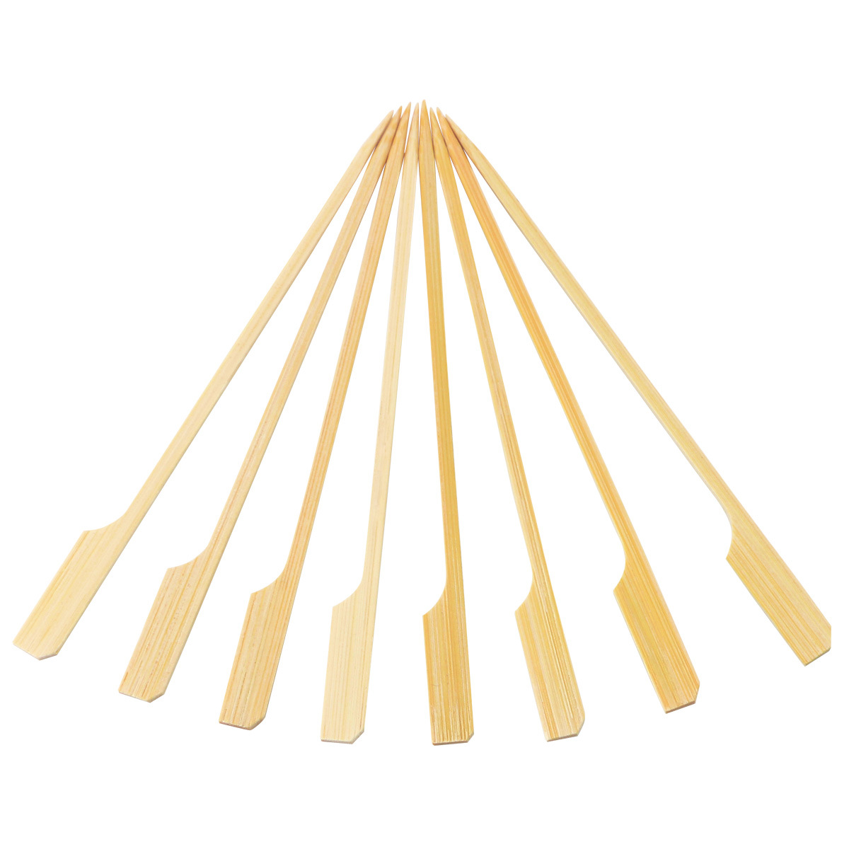 flat bamboo skewers
