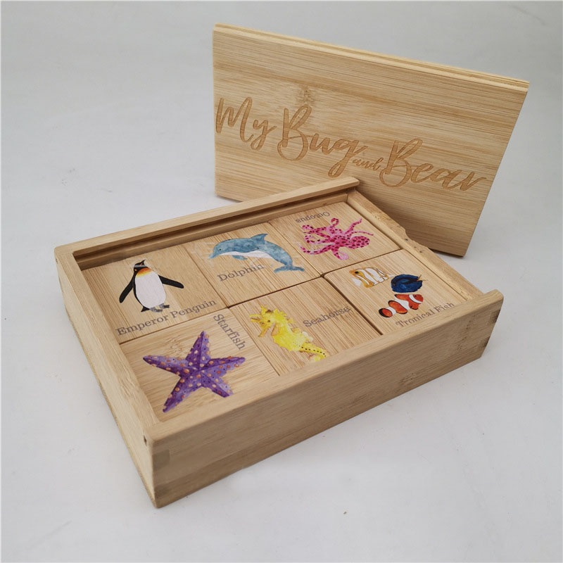 UV logo printing box