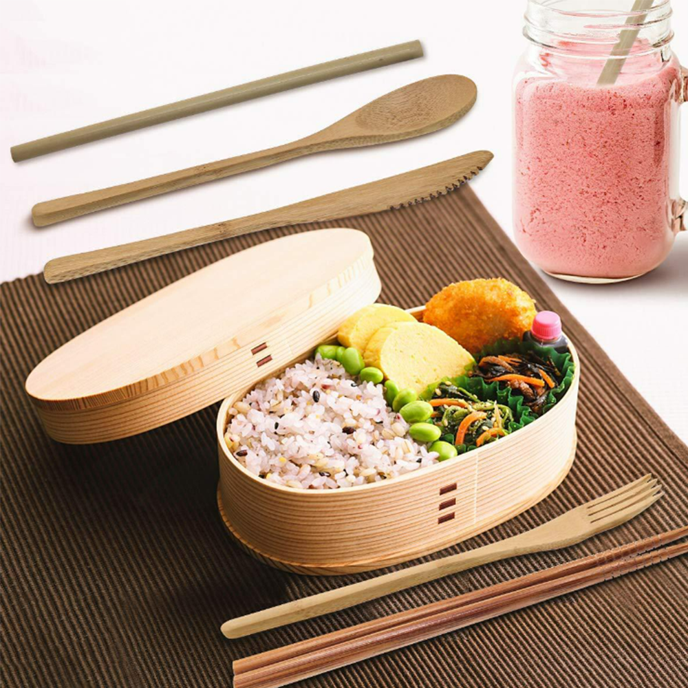 bamboo cutlery set