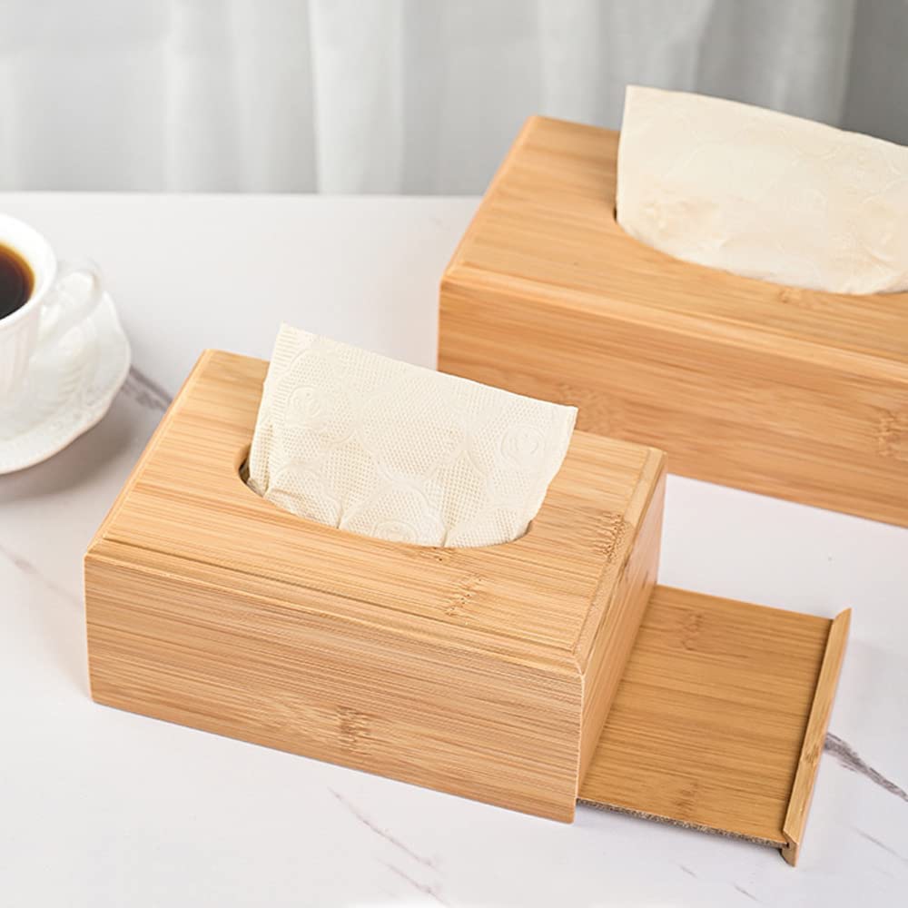 bamboo tissue box