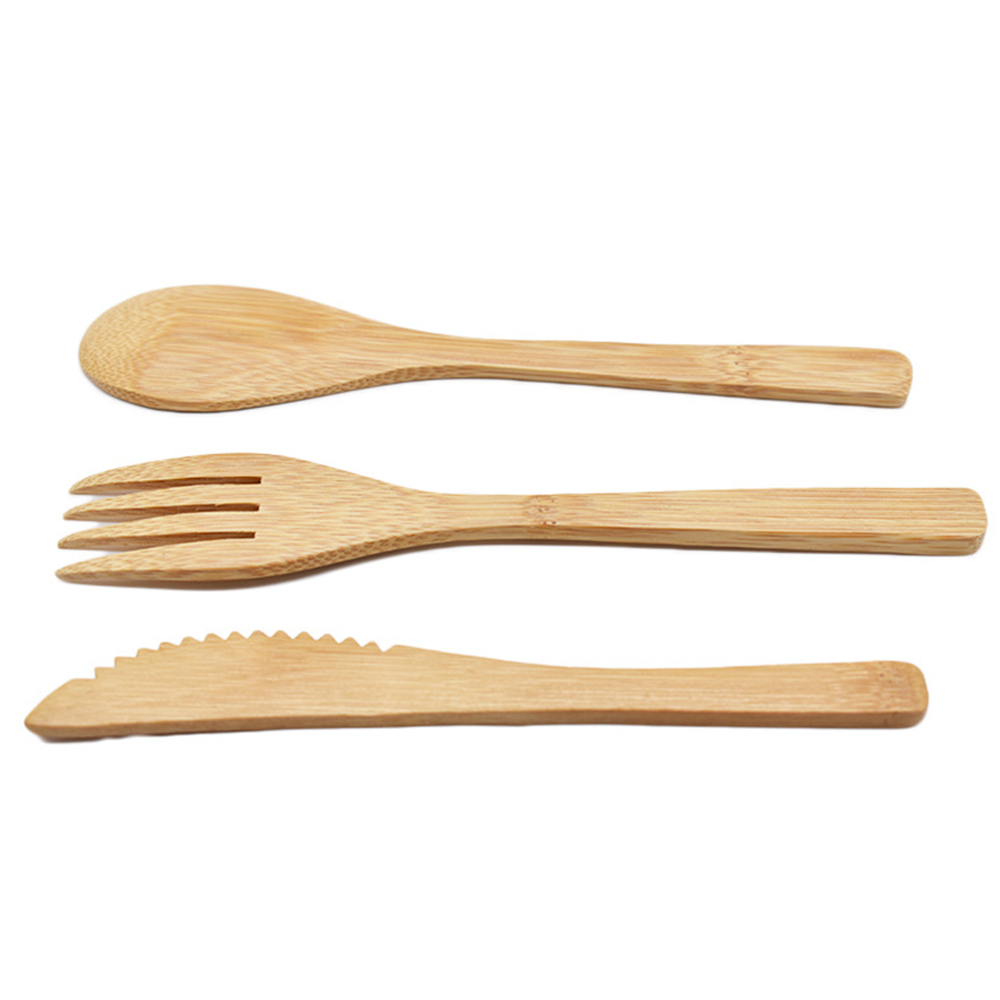 bamboo reusable cutlery