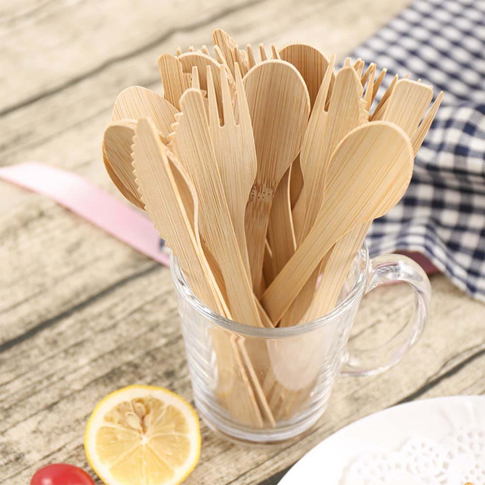 disposable bamboo cutlery