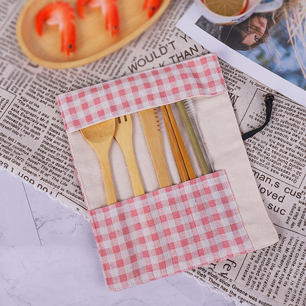 bamboo reusable cutlery