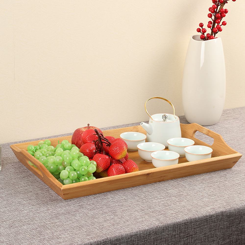 bamboo serving tray