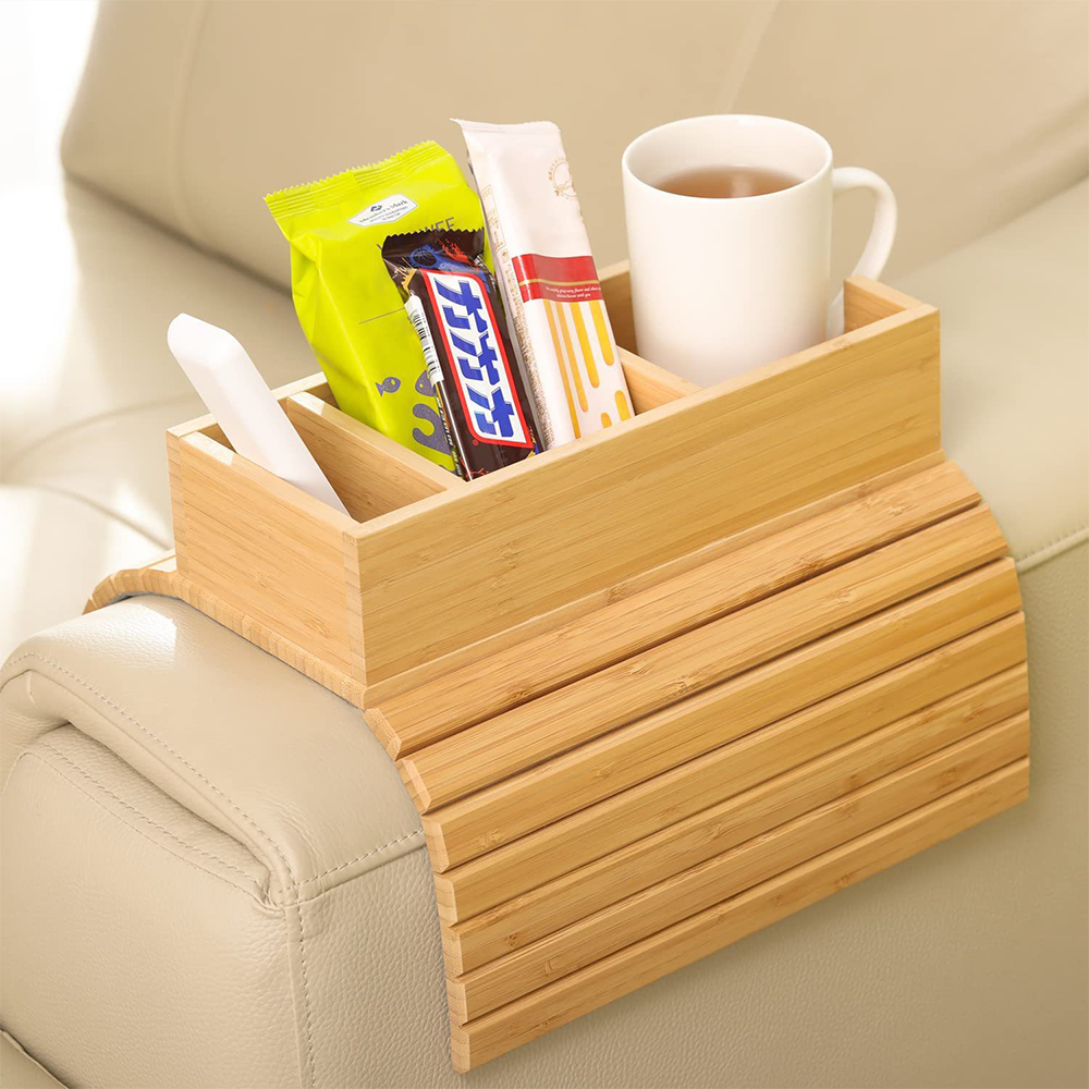 bamboo sofa arm tray