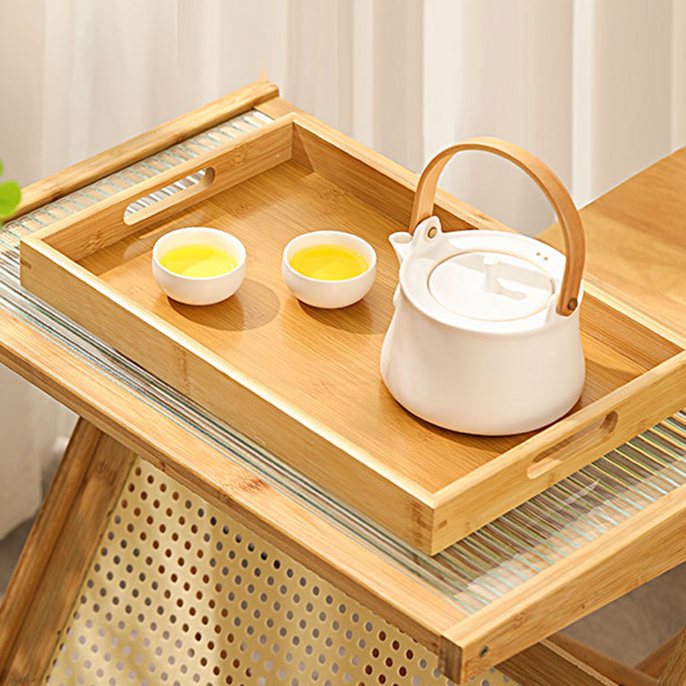 bamboo serving tray