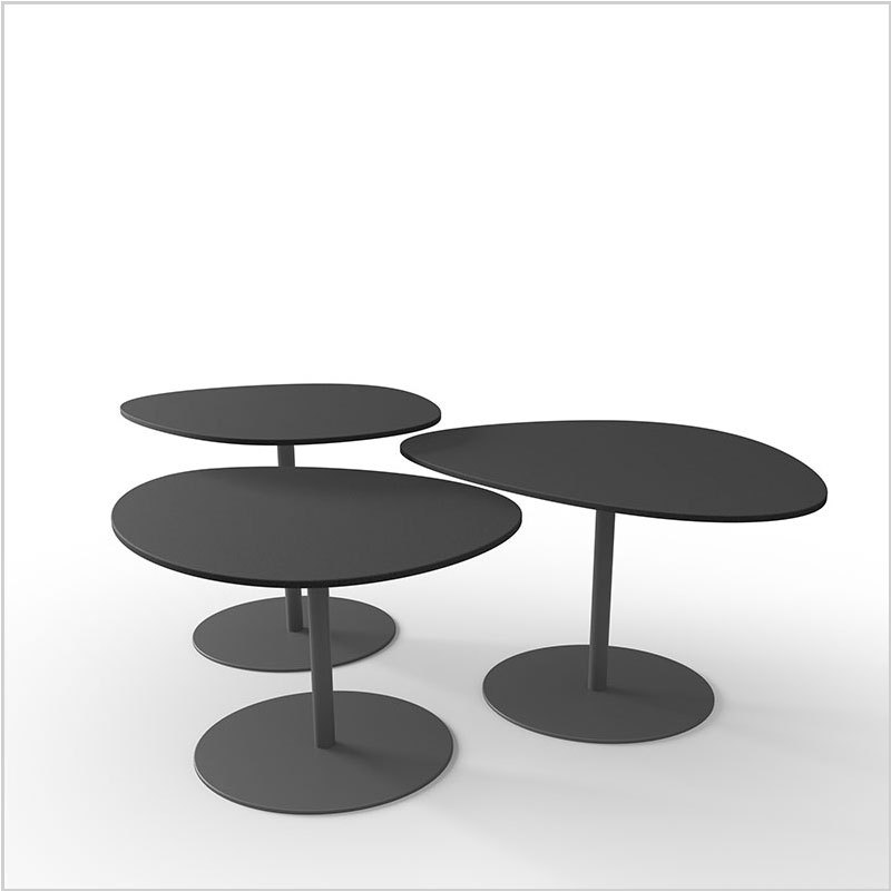 Supply Powder Coat Aluminum Outdoor Coffee Tables Wholesale Factory