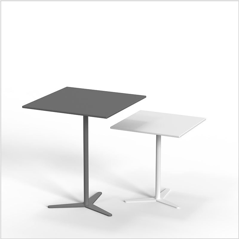 Supply Square Round Outdoor Furniture Aluminum Restaurant Tables