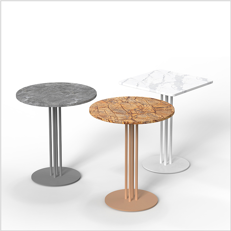 Custom Honeycomb Round Marble Natural Stone Table Top Countertop