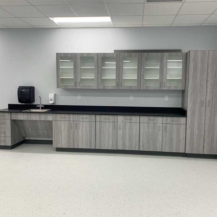 Let us talk about the laminate kitchen cabinet