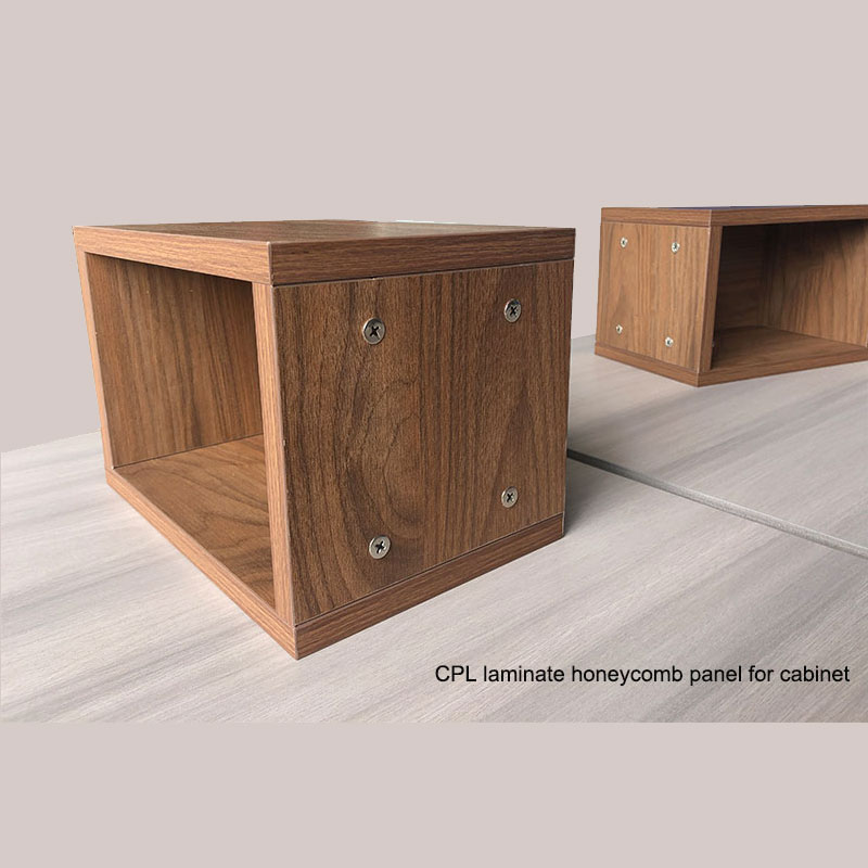 CPL laminate honeycomb panel used for cabinet furniture