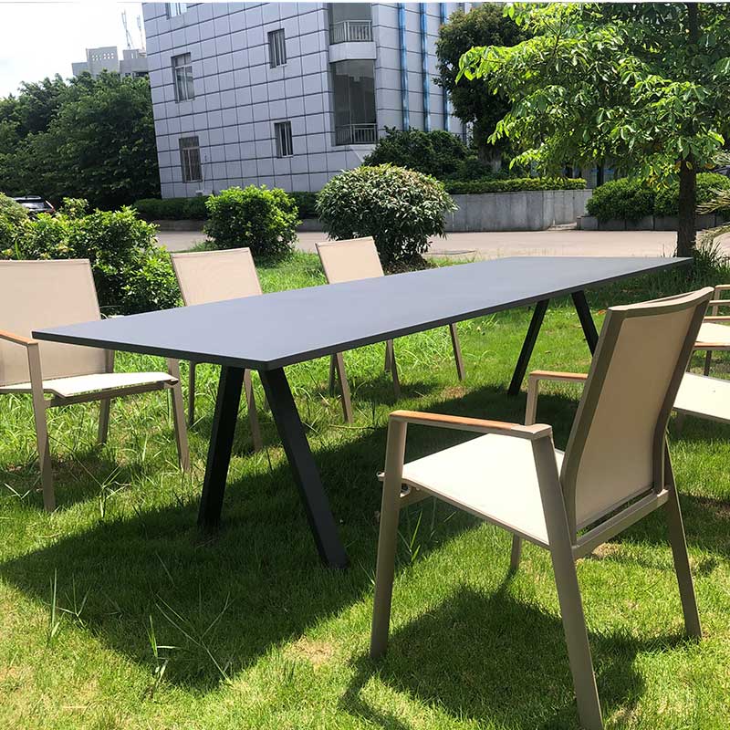 The increasing trends of aluminum furniture market