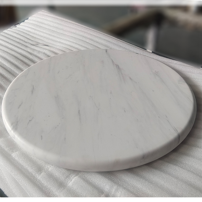 Custom Honeycomb Round Marble Natural Stone Table Top Countertop