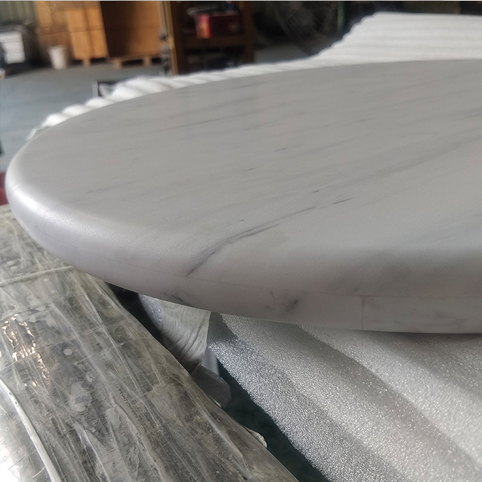 Custom Honeycomb Round Marble Natural Stone Table Top Countertop
