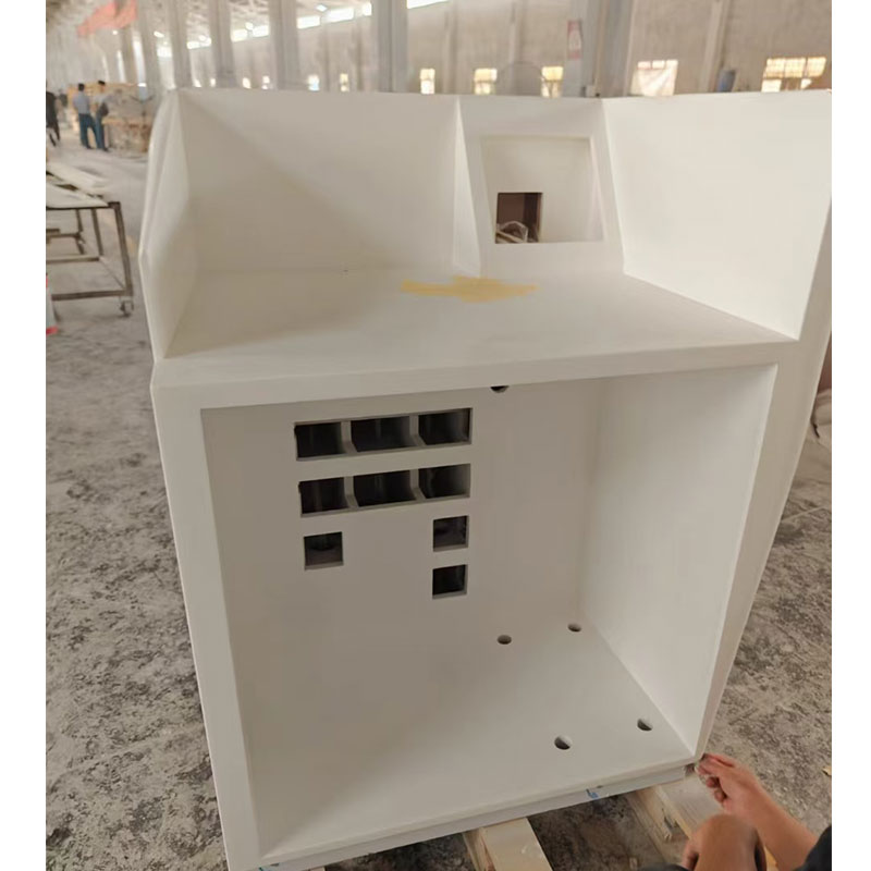 Corian Stone Honeycomb Table Reception Counter Front Desk