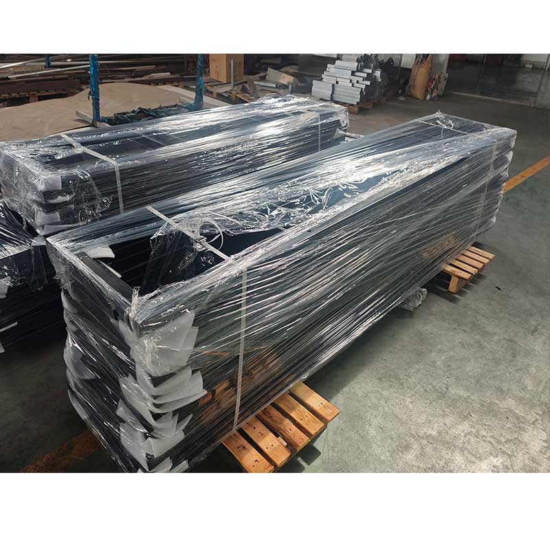 3000x600x22mm Corian honeycomb table top with steel legs