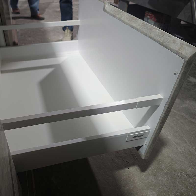 Lightweight quartzite honeycomb structure Kitchen island door and drawers