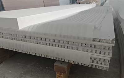 Acrylic solid surface honeycomb panel