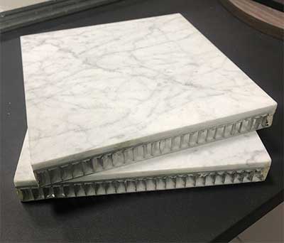 Acrylic solid surface honeycomb panel