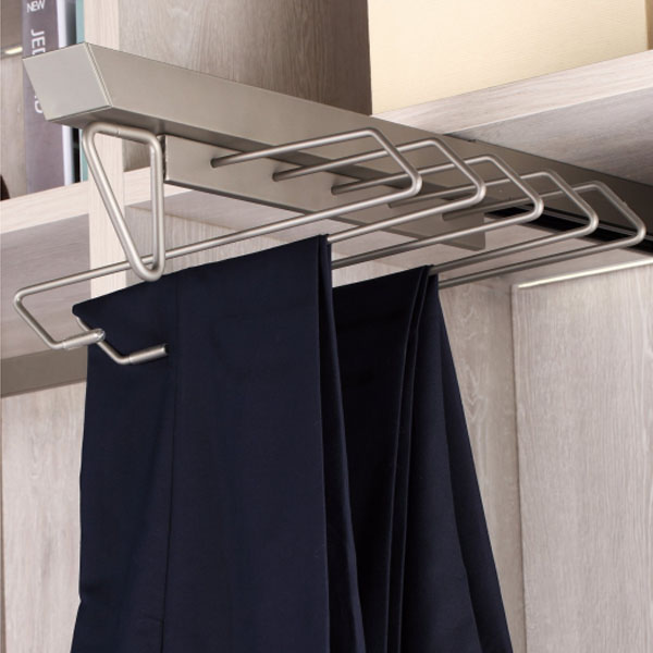 Space Saver Singer Row Trousers Hanger For Wardrobes