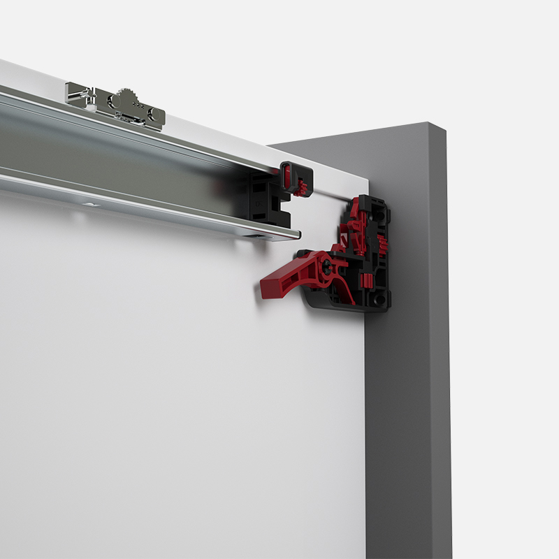 Push To Open Undermount Runners With Lateral Stabilizer