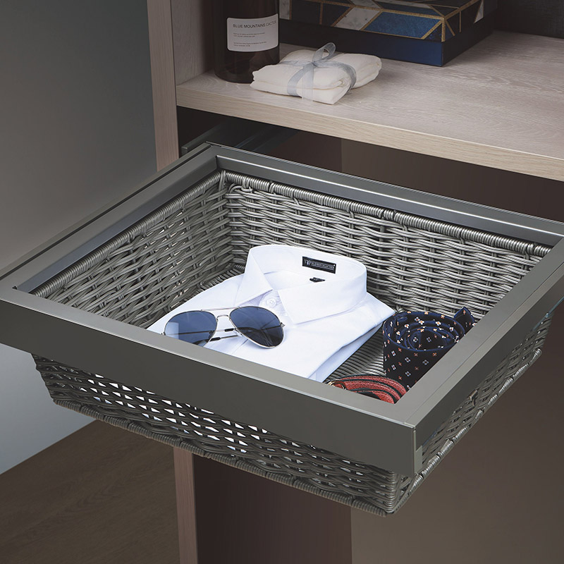 Pattan Cloth Storage Basket For Wardrobe Organizer