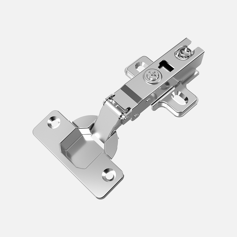 Grass 125-Degree Full Overlay Self-Closing Cabinet Hinge - Nickel Plated, Impresso (Single)