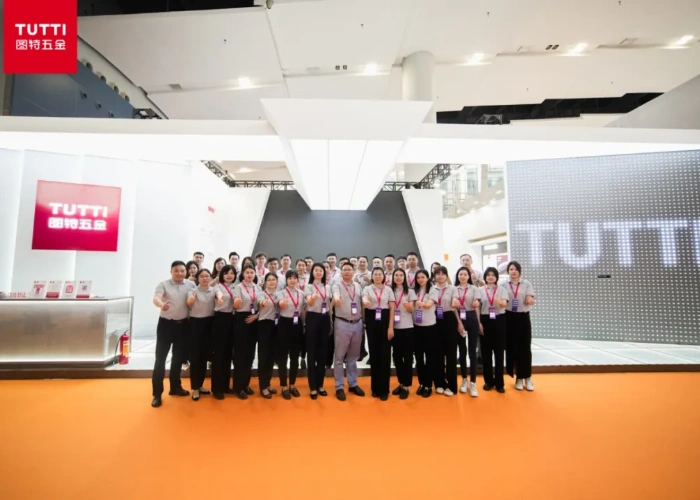 Presença impressionante da TUTTI Hardware na Interzum Guangzhou 2024
