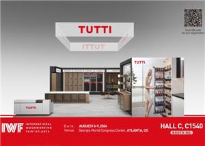 TUTTI HARDWARE AT INTERNATIONAL WOODWORKING FAIR ATLANTA (IWF) 2024