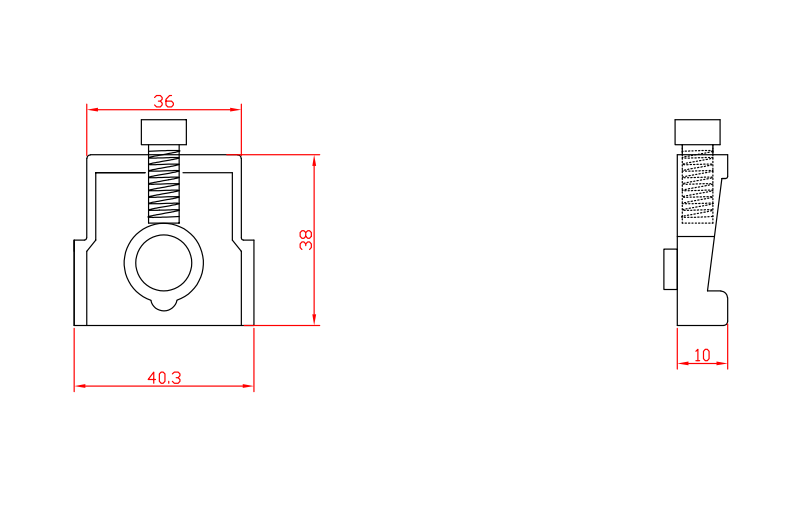 Tee Casting Corner Joint