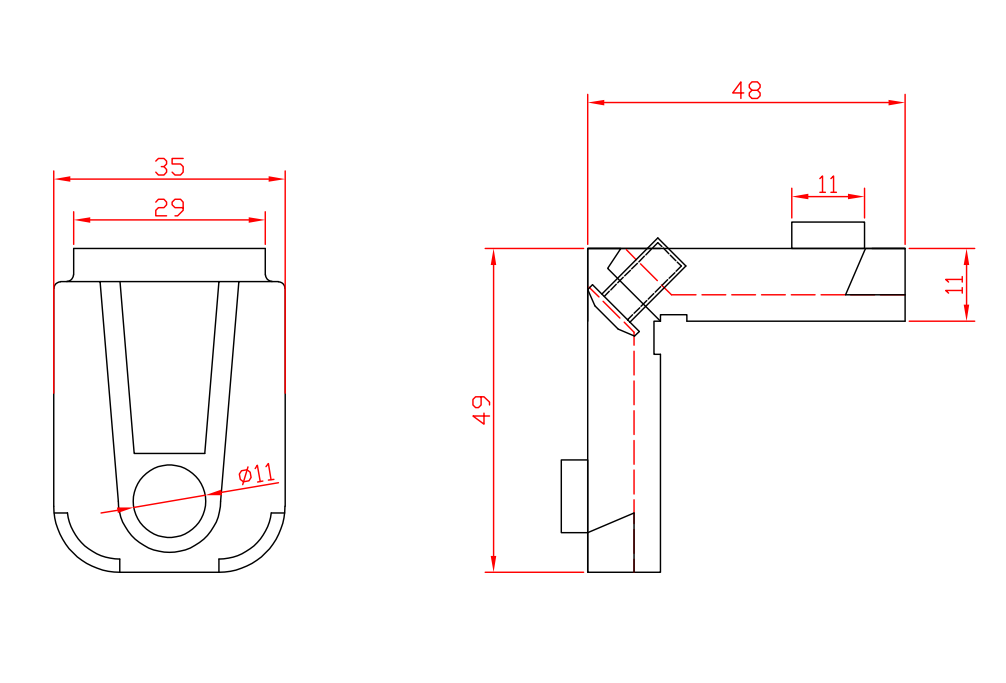 Aluminum Joint Corner