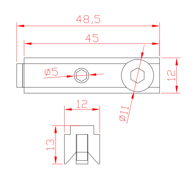 Zinc Alloy Spring Lock