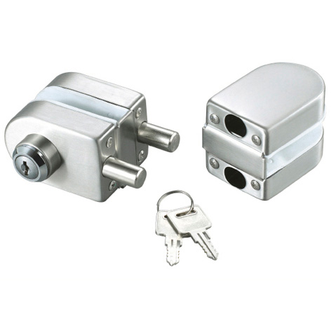 Frameless Door Center Lock