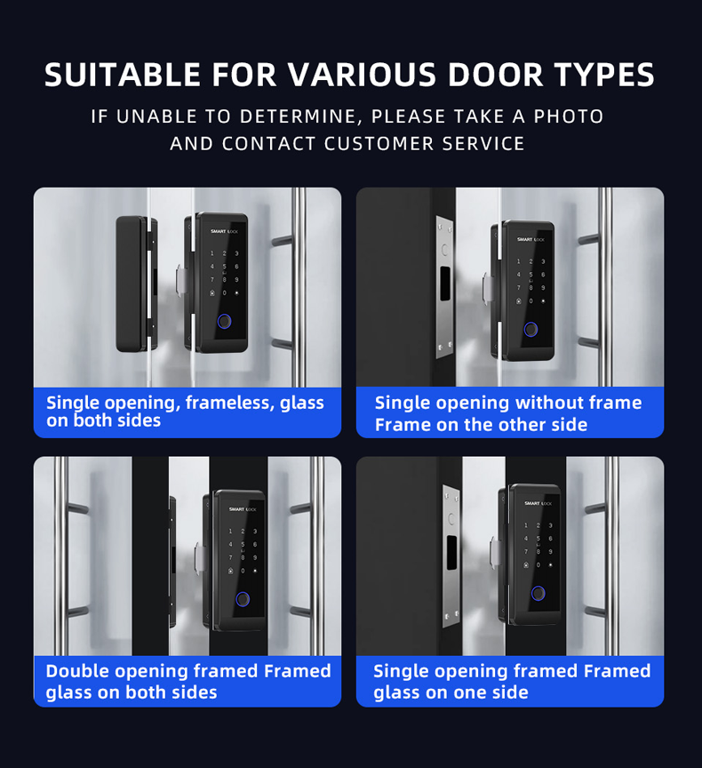 Glass Door Smart Lock Glass Door Smart Lock