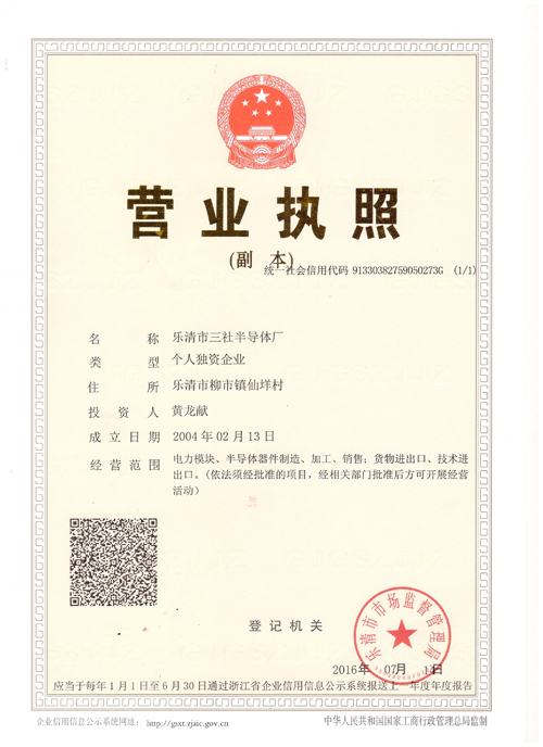 Business License