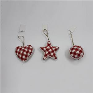 Christmas Tree Decorative Hanging Heart Ornament