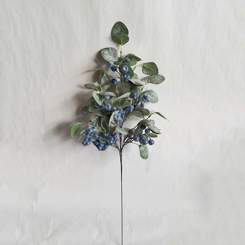 Artificial Fruit And Leaves Christmas Picks