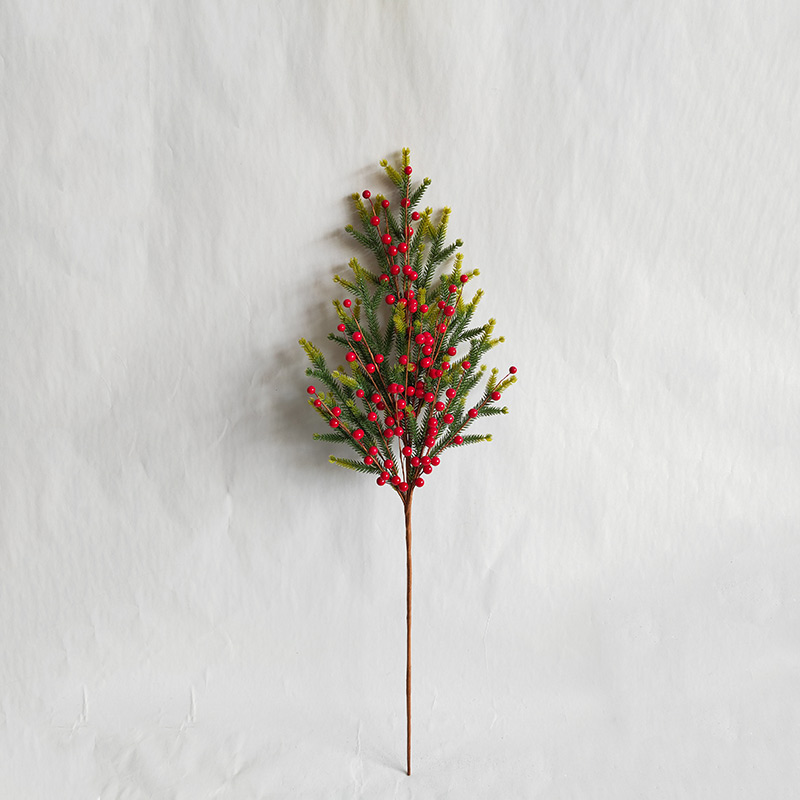 Christmas Picks Pine Needle And Berry Sprays