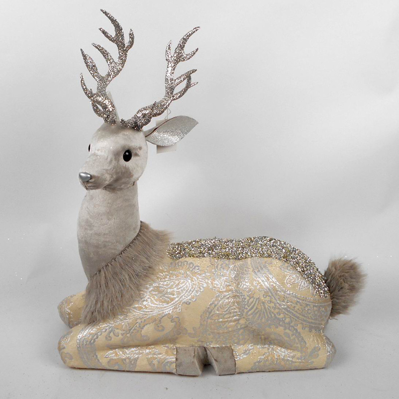 Christmas Indoor Decorative Handmade Fabric Deer