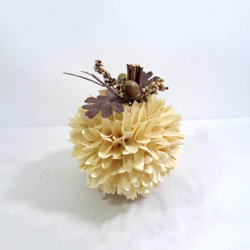 Fall Handmade Natural Color Foam Pumpkin